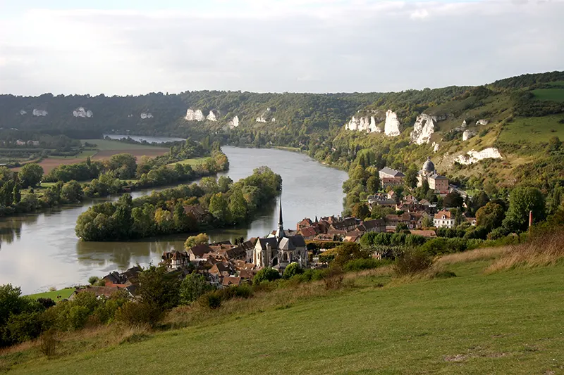 Loisirs Des Groux : Petit Andely Depuis Chateau Gaillard