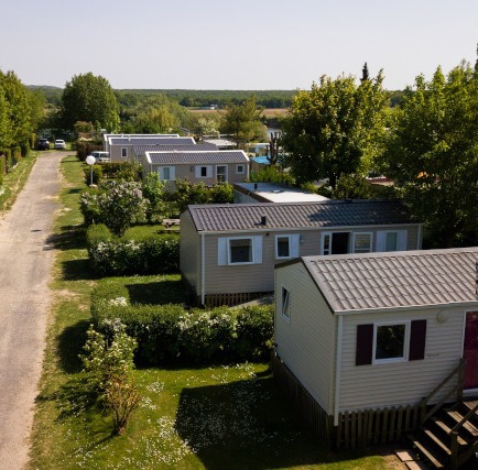 Mobil-homes en location au camping Yvelines