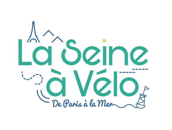 Logo de La Seine à Vélo, de Paris à la Mer